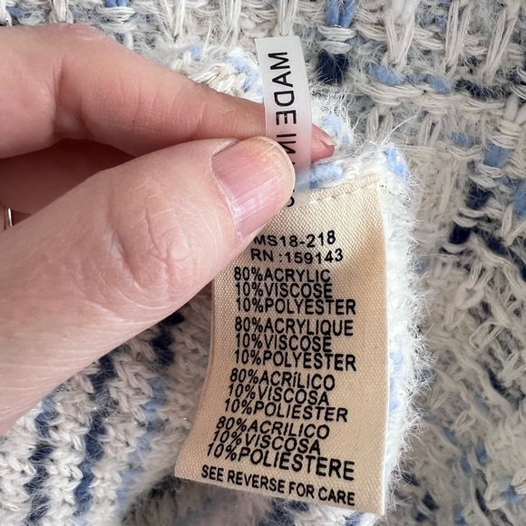 FRNCH Knit Tweed Mohair Sweater - Picture 5 of 5